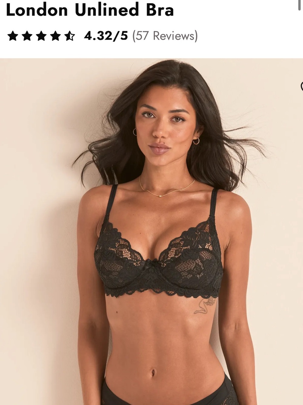Adore Me London Bra Set - Black